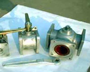 球閥、三通四位